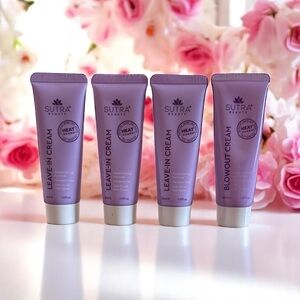 ⚫️ x4 SUTRA Heat Guard Leave-In Cream Deluxe Travel Size 30 ml / 1 fl oz Each